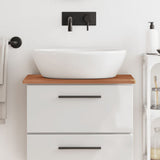 Vidaxx Washbasin Top 60x40x1,5 cm fast bøg træ