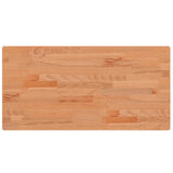 Vidaxl wastafelblad 80x40x2,5 cm massief beukenhout