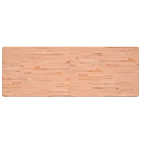 Vidaxl bureaublad 150x55x2,5 cm massief beukenhout