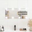 Vidaxx vægspejl med LED'er rektangulært 30x60 cm glas