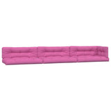 VidaXL pallehynder 7 stk stof pink
