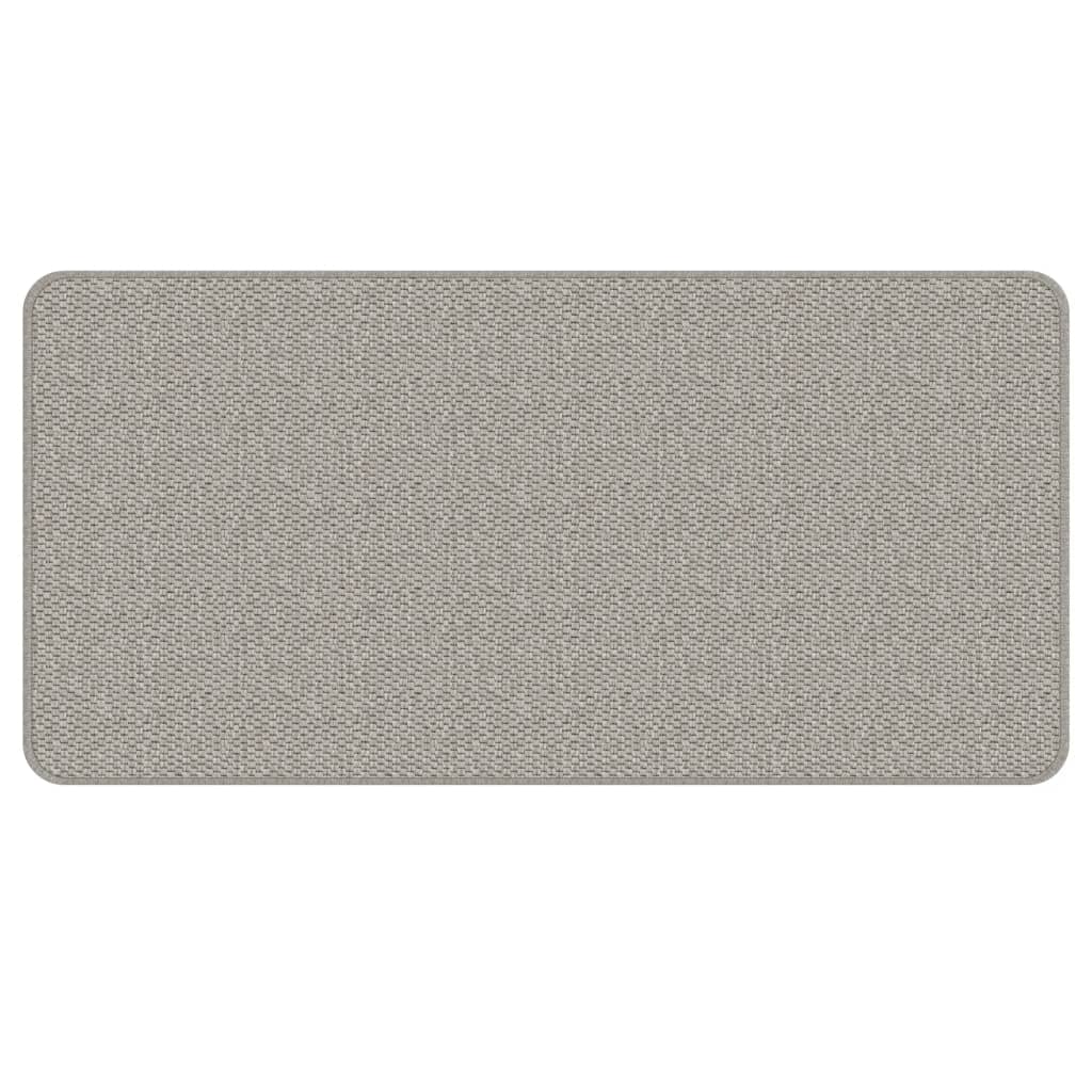 Vidaxx tæppeløber 50x100 cm sisal look platin
