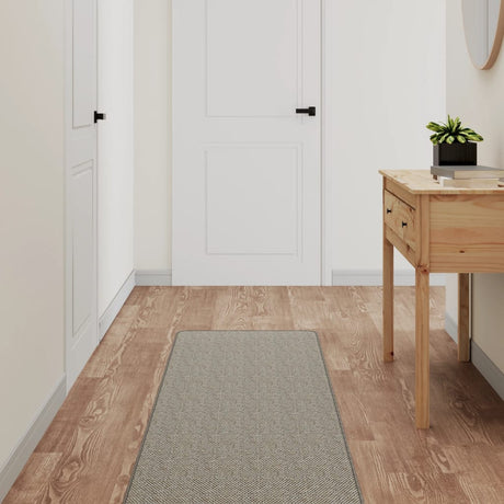 Vidaxx tæppeløber 50x250 cm sisal look platin