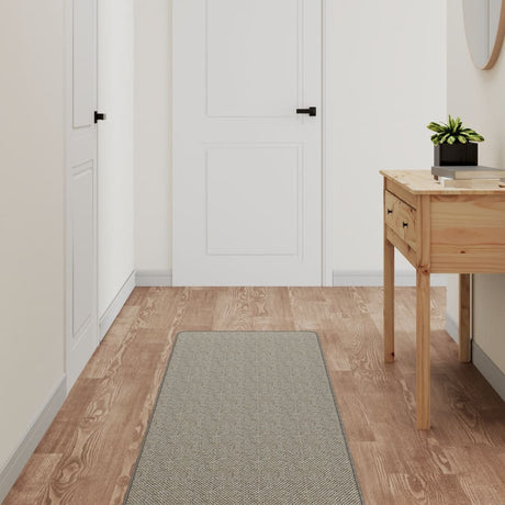 Vidaxx tæppeløber 50x300 cm sisal look platin
