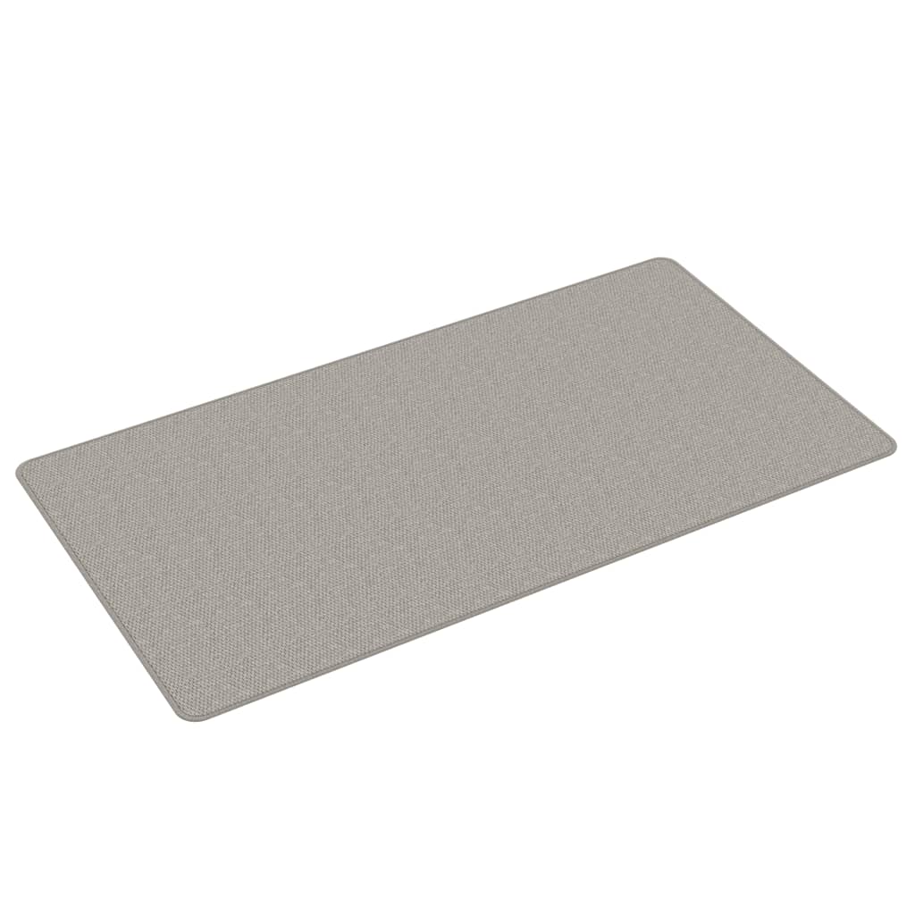 Vidaxx tæppeløber 80x150 cm sisal look platin