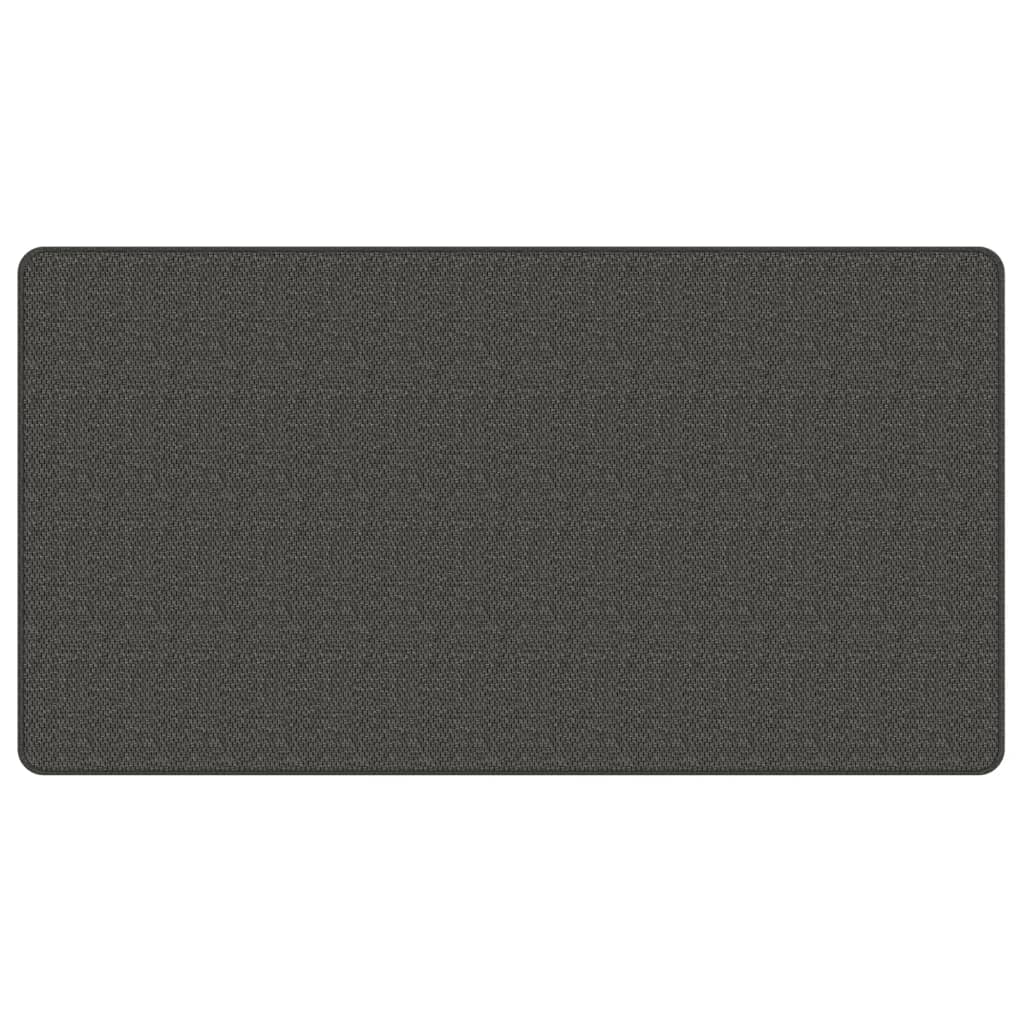 Vidaxl Carpet Runner Sisal Look 80x150 cm Anthracite