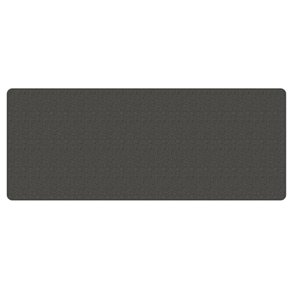 Vidaxx tæpperløber 80x200 cm Sisal Look Anthracite