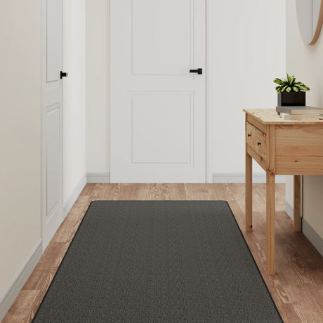 Vidaxx tæpperløber 80x200 cm Sisal Look Anthracite
