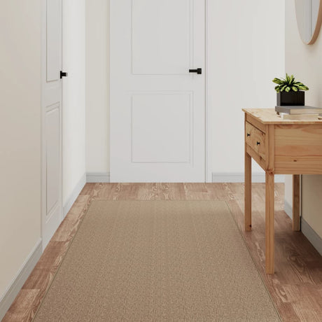 Vidaxx tæpperløber 80x150 cm sisal ser sandfarvet