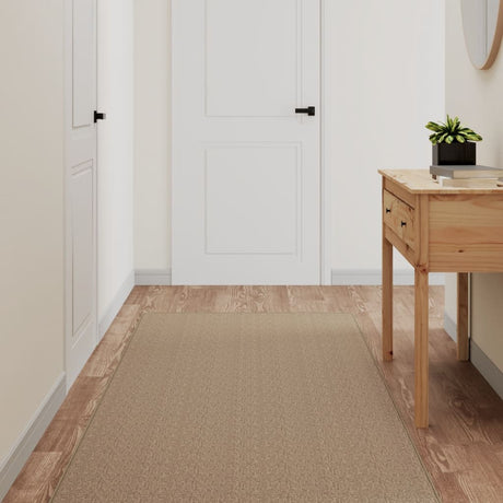 Vidaxx tæpperløber 80x200 cm sisal ser sandfarvet