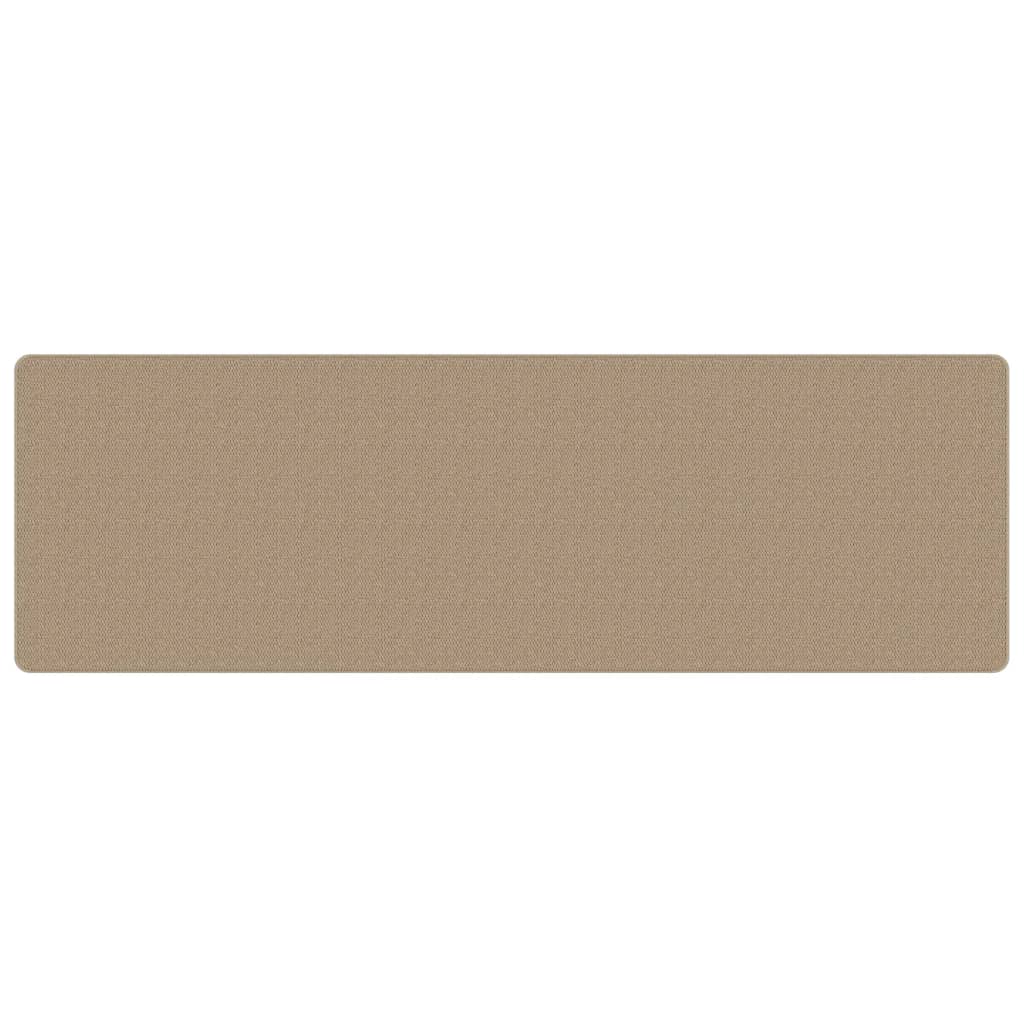 Vidaxx tæpperløber 80x250 cm sisal ser sandfarvet