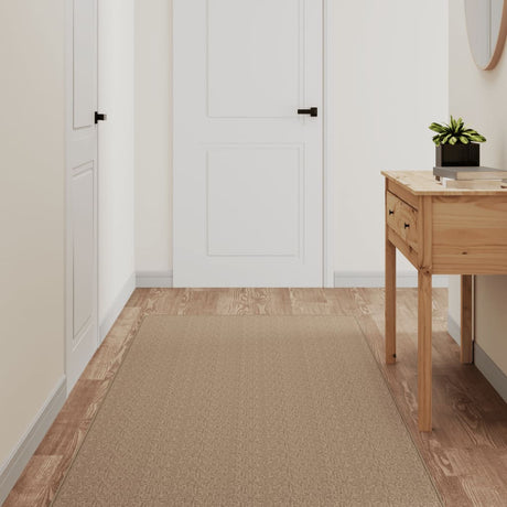 Vidaxx tæpperløber 80x250 cm sisal ser sandfarvet