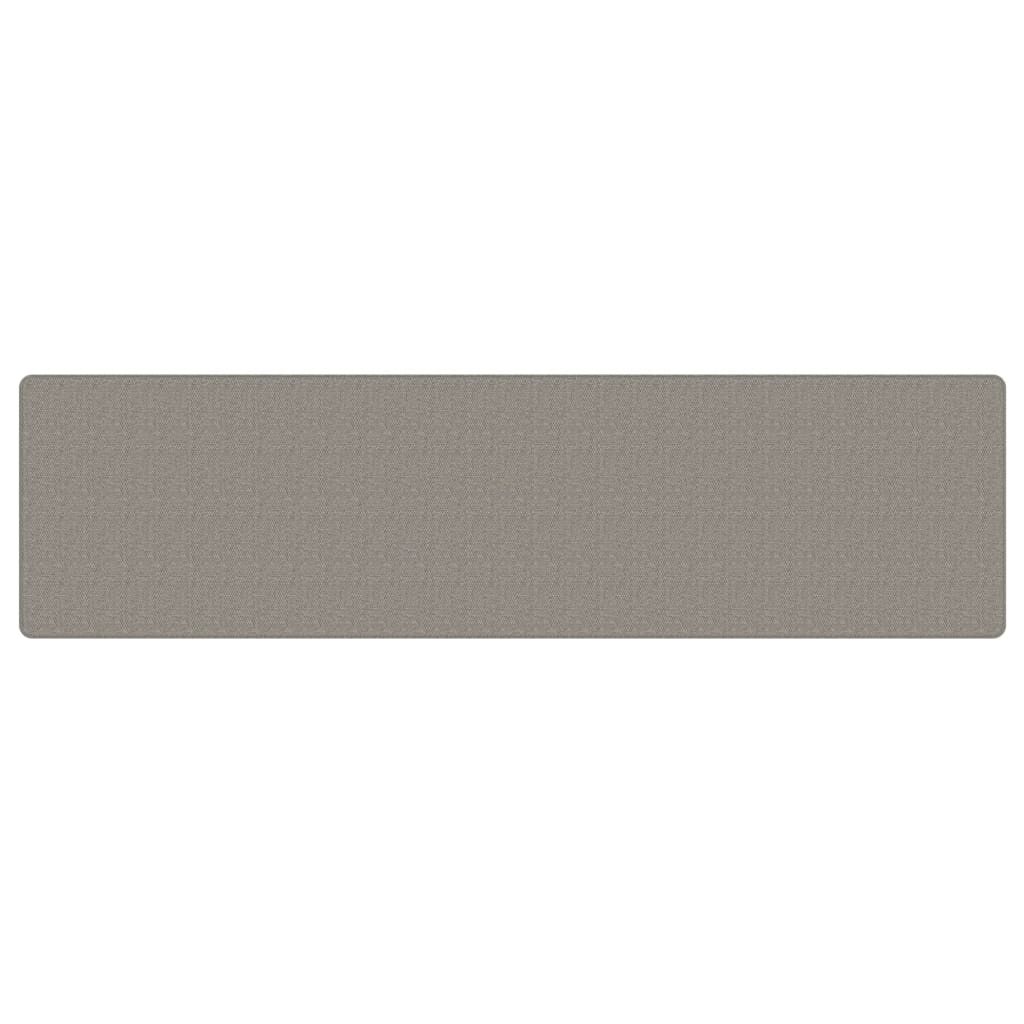 Vidaxx Carpet Runner 80x300 cm Sisal ser sølvfarvet ud