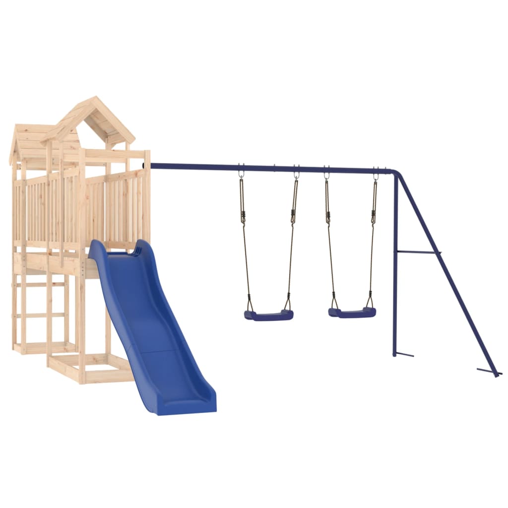 Vidaxl Playhouse imprægneret fyrretræ