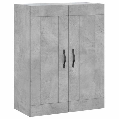 Vidaxl wandkast 69,5x34x90 cm bewerkt hout betongrijs