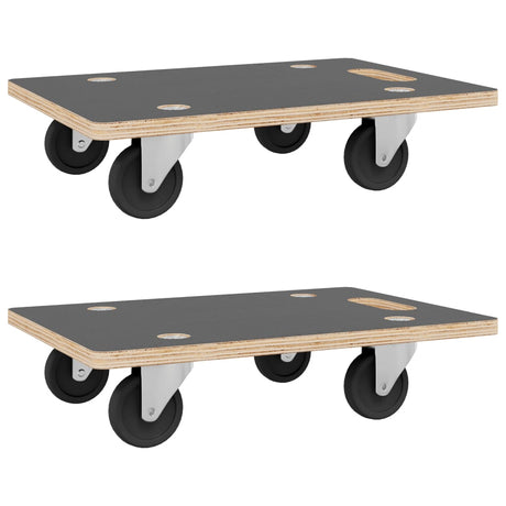 Vidaxl møbler hunde 2 stk. Rektangulær 250 kg 60x40x11,5 cm