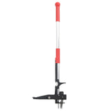 Vidaxl Weed Cutter 99,5 cm Anodiseret aluminiumsrød og sølv