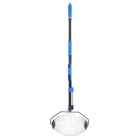 Vidaxl Nut Collector 127 cm stålblå