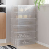 Vidaxx opbevaringsbokse 6 stk stabelbare 25 l plast