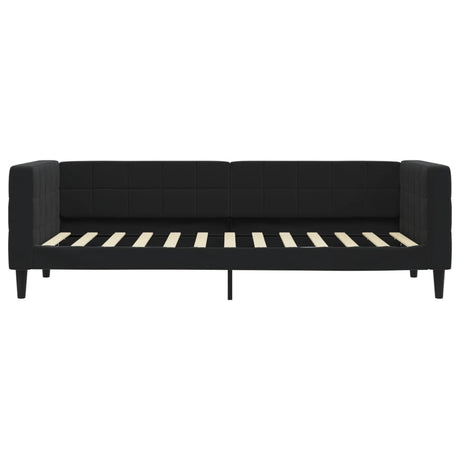 Vidaxl slaapbank 80x200 cm fluweel zwart