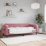 Vidaxl slaapbank 80x200 cm fluweel roze