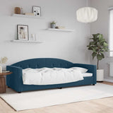 Vidaxl slaapbank 90x200 cm fluweel blauw