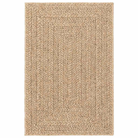 Vidaxl Rug Zizur Indoor og Outdoor 200x290 cm Jute Look
