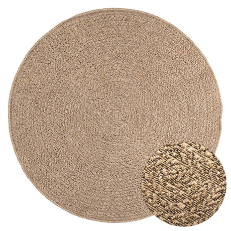 Vidaxl Rug Zizur indendørs og udendørs 120 cm jute look