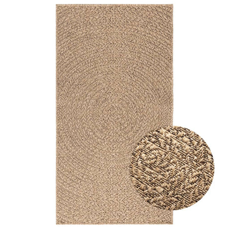 Vidaxl Rug Zizur indendørs og udendørs 80x150 cm jute look