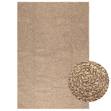 Vidaxl Rug Zizur indendørs og udendørs 120x170 cm jute look