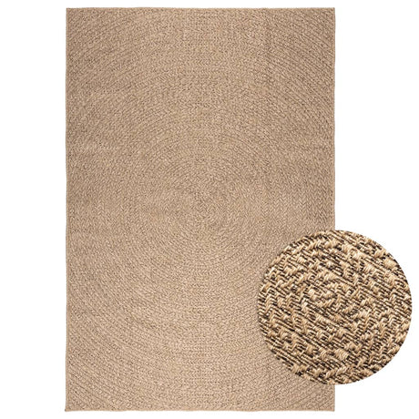 Vidaxl Rug Zizur indendørs og udendørs 160x230 cm jute look