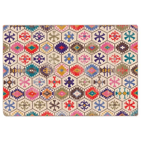 Vidaxx Rug Washable Anti-Slip 190x300 cm Multi-farvet