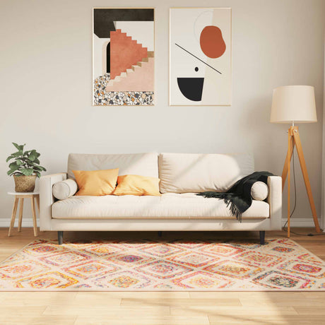 Vidaxx Rug Washable Anti-Slip 120x180 cm Multi-farvet