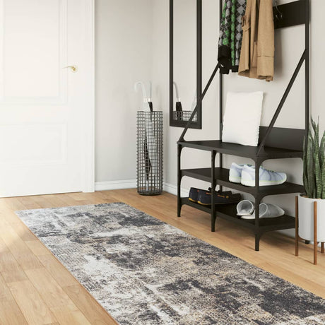 Vidaxx tæppe vaskbart anti-slip 80x300 cm flerfarvet