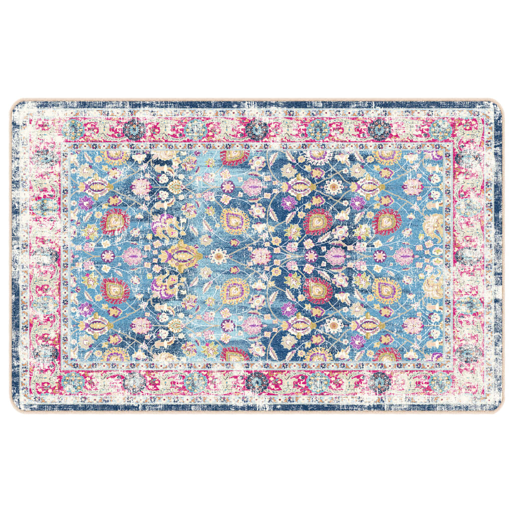 Vidaxx Rug Washable Anti-Slip 190x300 cm Multi-farvet