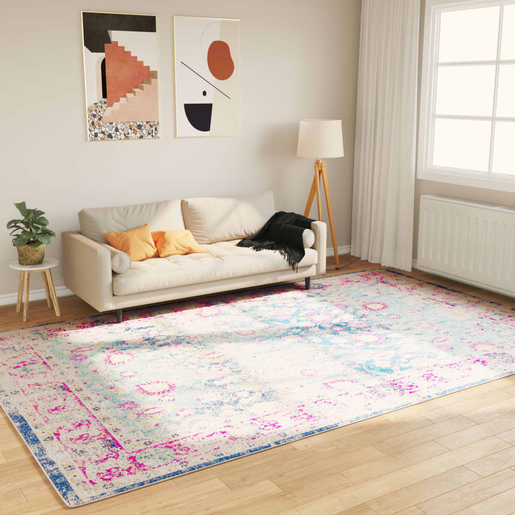 Vidaxx Rug Washable Anti-Slip 190x300 cm Multi-farvet