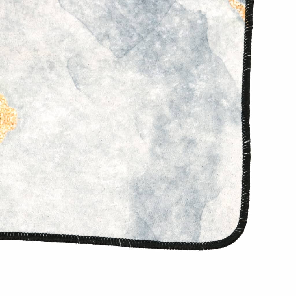 Vidaxx Rug Washable Anti-SLIP 80x150 cm Multi-farvet