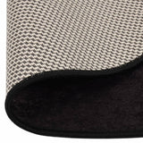 Vidaxl vaskbart anti-slip tæppe Ø 200 cm antracit