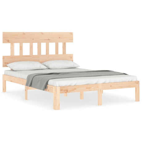 Vidaxl bedframe zonder matras massief grenenhout 140x200 cm