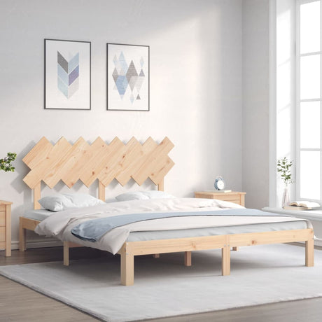 Vidaxl bedframe zonder matras massief grenenhout 160x200 cm