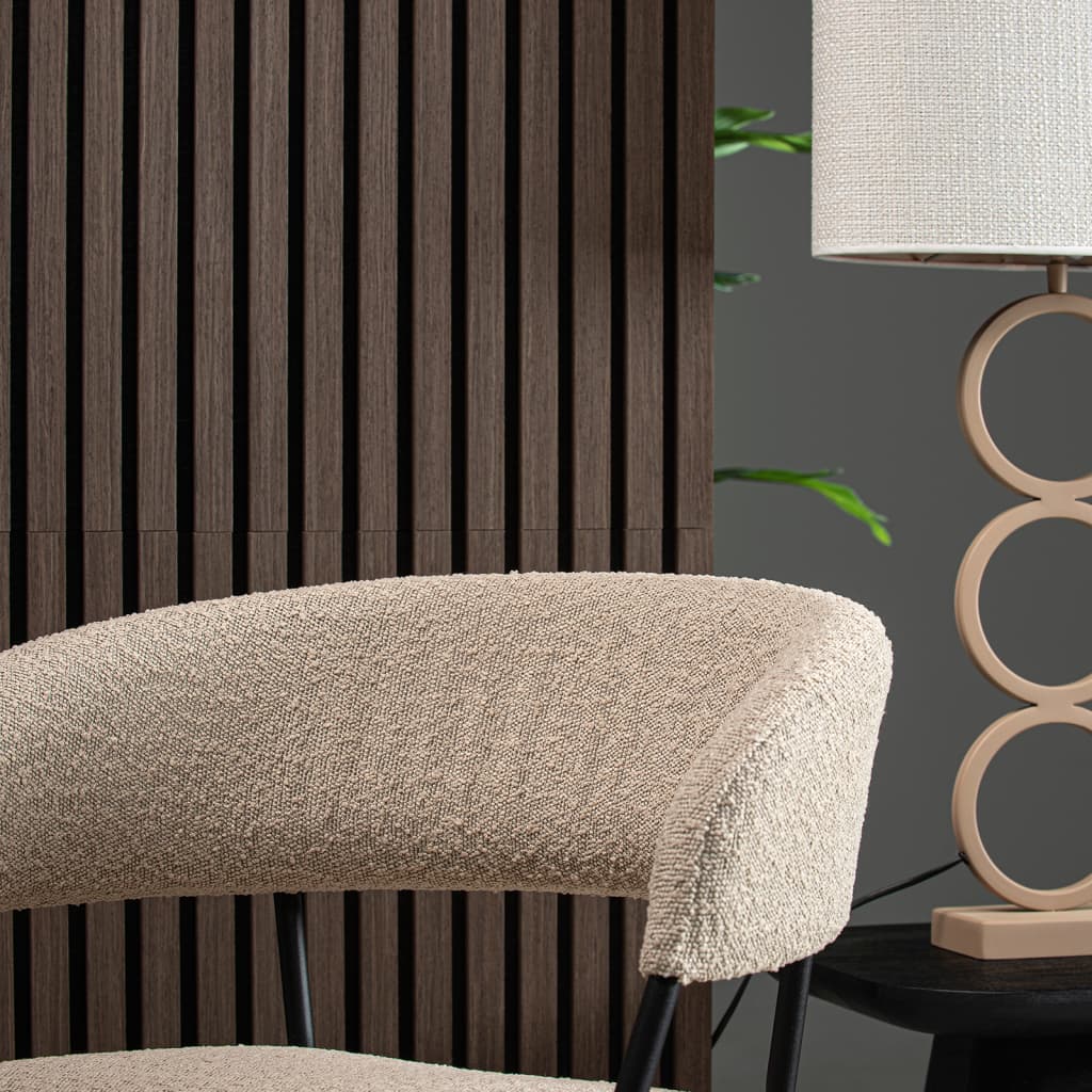 WALLART AKUPANELS 4 pcs akustisk mørk eg