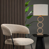 WALLART AKUPANELS 4 pcs akustisk mørk eg