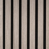 WALLART AKUPANELS 4 PCS Akustisk grå eg