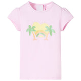 Vidaxl børneshirt 104 lyserosa