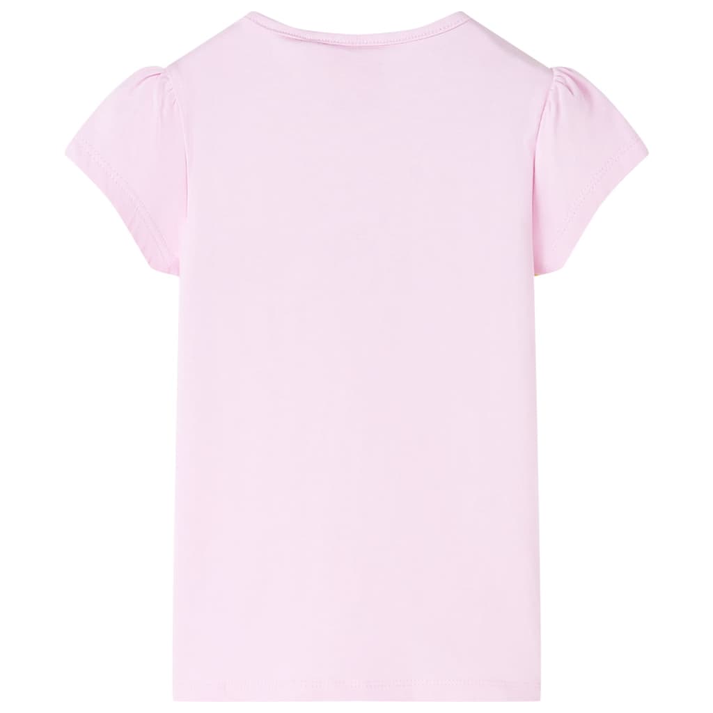 Vidaxl børneshirt 140 lyserosa