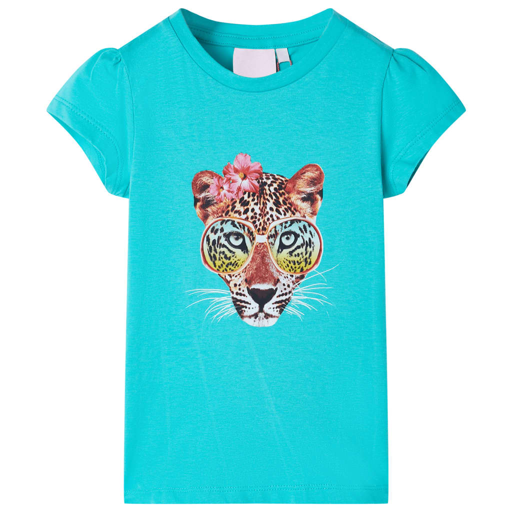 Vidaxl børneshirt 104 mynte