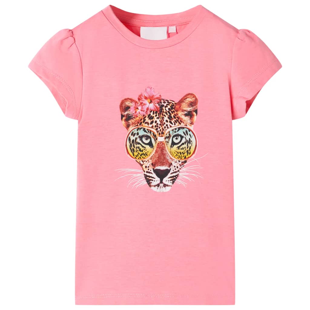 VidaXL børneskjorte 116 neon pink