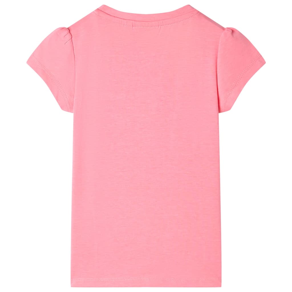 VidaXL børneskjorte 128 neon pink