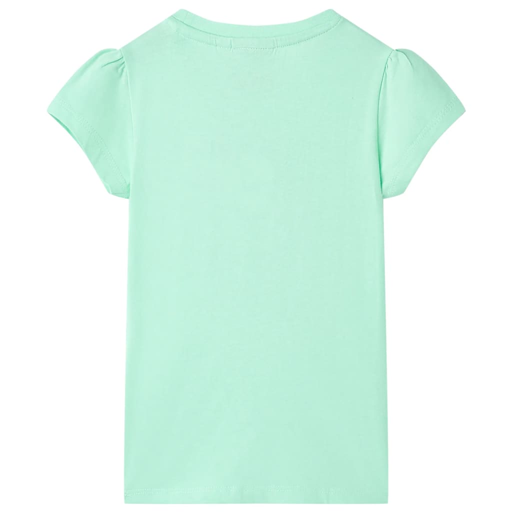 Vidaxl børneshirt 92 Bright Green