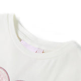 Vidaxl børneshirt 128 ECRU